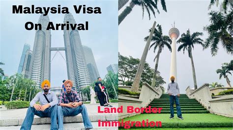 malaysia visa on arrival from singapore
